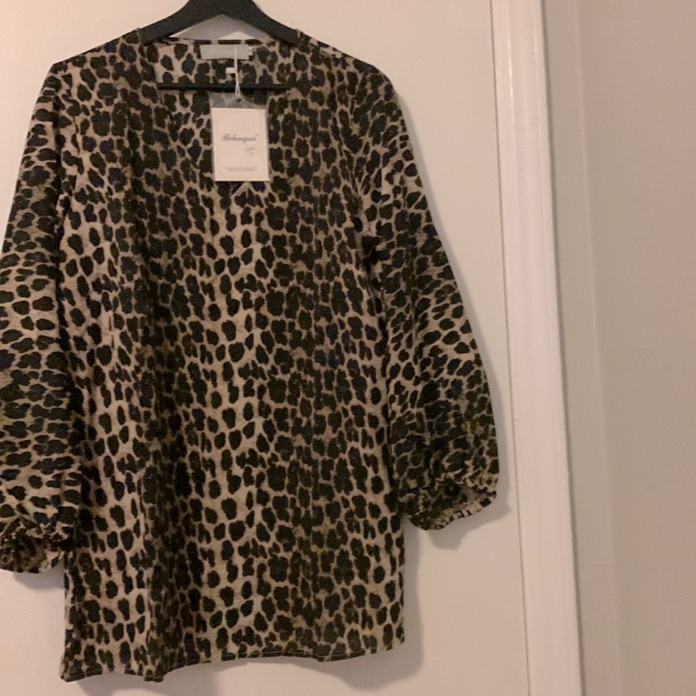 Leopard blouse Medium